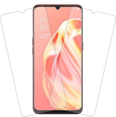 TINGTONG Tempered Glass Guard for Oppo F15(Pack of 2)