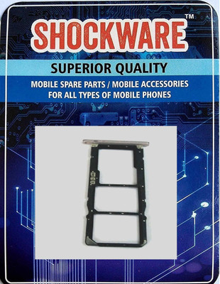 Shockware Sim Card Tray(Compatible With Zenfone Max Pro M1 ZB601KL : Silver)