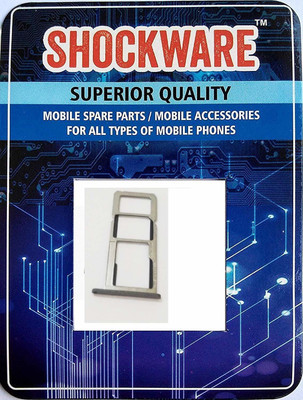 Shockware Sim Card Tray(Compatible With Moto E5 Grey)