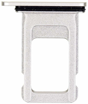 Shockware Sim Card Tray(Compatible With iPhone 11 White)