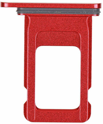 Shockware Sim Card Tray(Compatible With iPhone 11 Red)