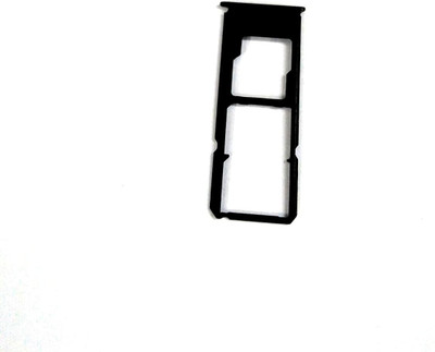 Shockware Sim Card Tray(Compatible With Vivo Y53 Black)