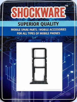 Shockware Sim Card Tray(Compatible With Honor 8C Black)