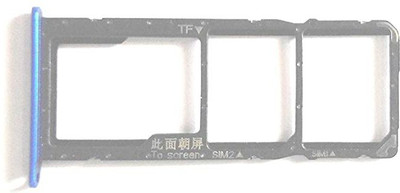 Shockware Sim Card Tray(Compatible With Honor 8X Blue)
