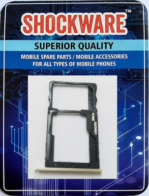 Shockware Sim Card Tray(Compatible With Moto G5s Gold)