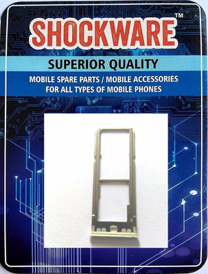 Shockware Sim Card Tray(Compatible With Realme 1 (Brave Blue))