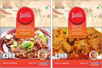har din jashn Combo Pack of 2 ( Rogan Josh & Mutton Korma)(2 x 50 g)