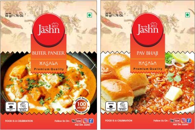 har din jashn Combo Pack of 2 ( Butter Paneer & Pav Bhaji ) Masala(2 x 50 g)