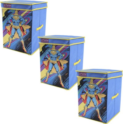 PRETTY KRAFTS Shelf Organizers(Blue, Polyester)