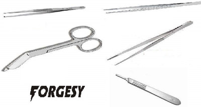 Forgesy Surgical Instruments Set Utility Forceps