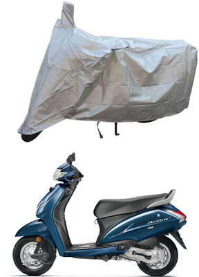 RONISH Waterproof Two Wheeler Cover for Honda(Activa 4G, Silver)