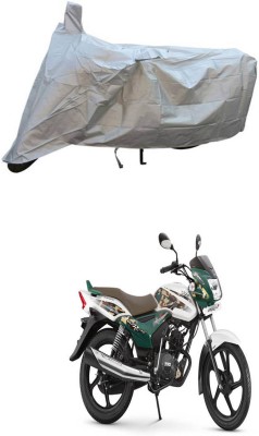 RONISH Two Wheeler Cover for TVS(Star Euro, Silver)