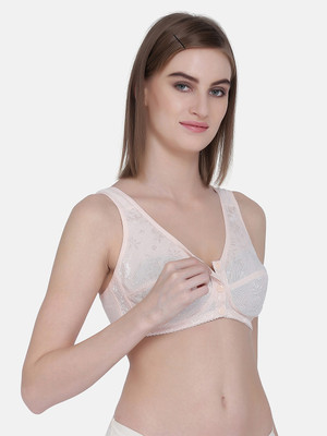 MAMMA PRESTO Front Open Women Maternity/Nursing Non Padded Bra(Beige)