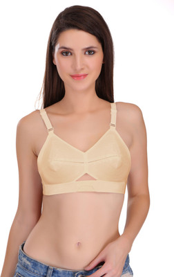 Featherline Women Minimizer Non Padded Bra(Beige)