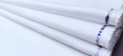 SUBHDIN Cotton Linen Blend Solid Shirt Fabric