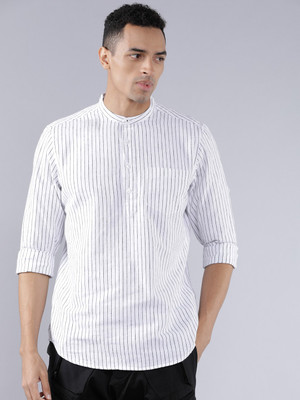 HIGHLANDER Men Striped Casual Multicolor Shirt