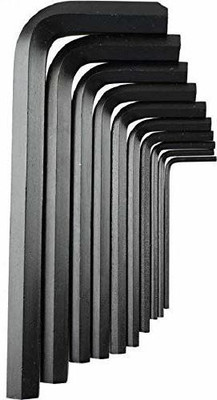 pritam global traders 9 Pieces Hex Allen Key Wrench L Shape Repair Tool Set Allen Key Set allen key set in low price Allen Key Set