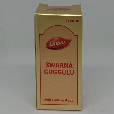 Dabur Swarna Guggulu 30 Tablets Pack of 2(Pack of 2)