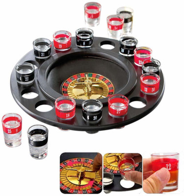 FIDELITY Shot Glass Roulette Board Game Accessories Board Game