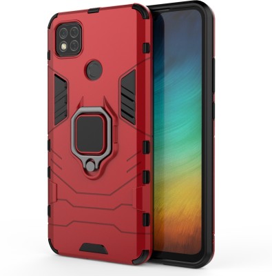 GadgetM Back Cover for Mi Redmi 9, Redmi 9, Poco C31(Red, Camera Bump Protector, Pack of: 1)