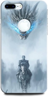 INDICRAFT Back Cover for Apple iPhone 8 Plus(Grey, Hard Case)