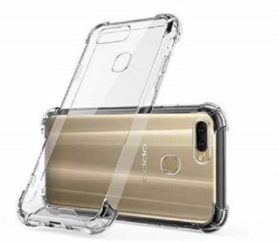 Foncase Back Cover for Oppo A7, oppo a12(Transparent, Shock Proof, Silicon, Pack of: 1)