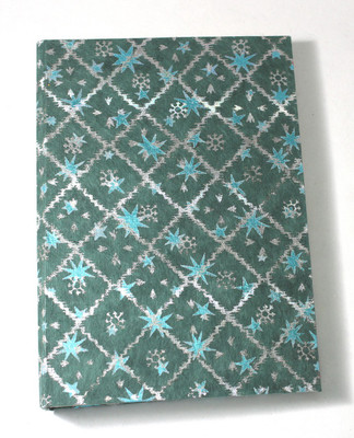 Camlon Exports Recycled Handmade A5 Diary unruled 96 Pages(Green)