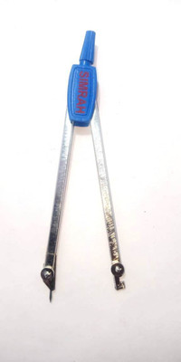 Simrah ENGINEERING DRAWING PENCIL DIVIDER STEEL Drafting Compass Set(Number of 1)