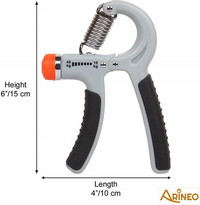 ARINEO ADJUSTABLE STRENGTH TRAINER 10-40 KG FOR MEN FOREARM GRIP Hand Grip/Fitness Grip