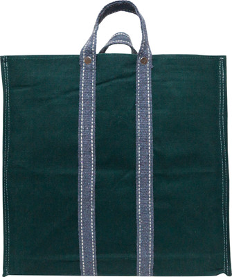 Vertex Grocery Shopping Bag Heavy Duty Extra Large Waterproof Canvas Vegetable Bag Grocery Bag(Green)