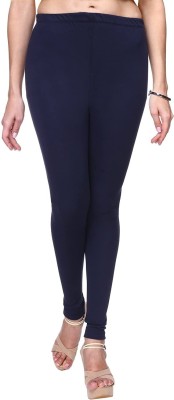 sujata fashion Churidar  Western Wear Legging(Dark Blue, Solid)