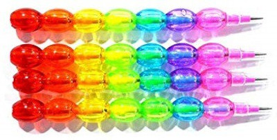 Quinergys ™Easy To Use Pencil No Use Sharpener Pencil(Set of 1, Multicolor)