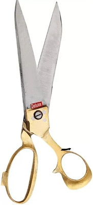 agarwals enterprises Meerut Deluxe Size No.9 scissors Scissors(Set of 1, Golden, Silver)
