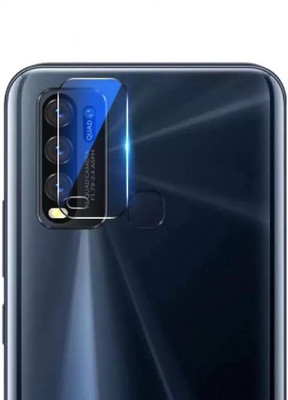 Hi-Tech Back Camera Lens Glass Protector for Vivo Y30(Pack of: 1)