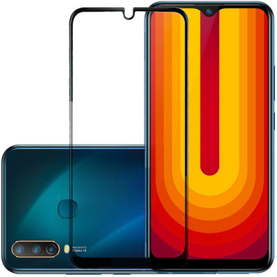KARTRAY Edge To Edge Tempered Glass for Vivo U10(Pack of 1)