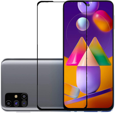 KARTRAY Edge To Edge Tempered Glass for Samsung Galaxy M31s(Pack of 1)