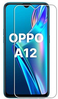CASEHUNT Edge To Edge Tempered Glass for Oppo A12(Pack of 1)
