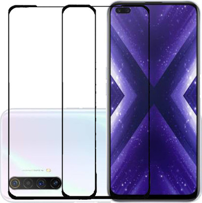 KARTRAY Edge To Edge Tempered Glass for Realme X3(Pack of 2)