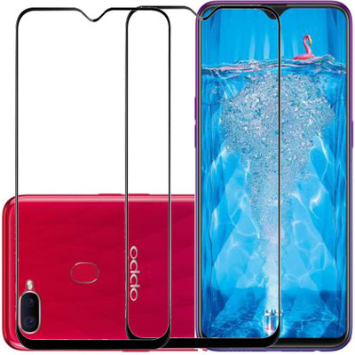 KARTRAY Edge To Edge Tempered Glass for OPPO F9 Pro(Pack of 2)