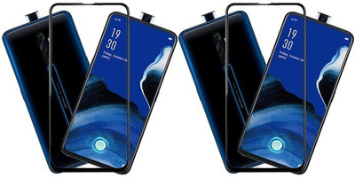KARTRAY Edge To Edge Tempered Glass for OPPO Reno 2z(Pack of 2)