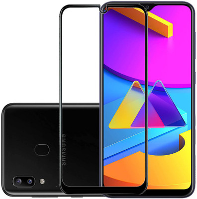 KARTRAY Edge To Edge Tempered Glass for Samsung Galaxy M10s(Pack of 1)