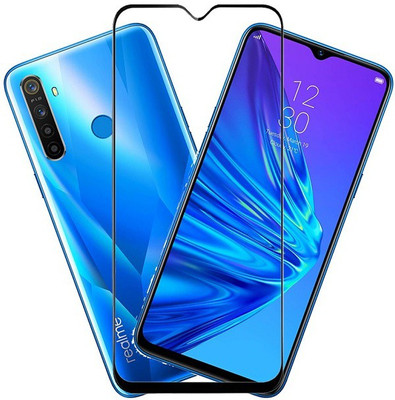 KARTRAY Edge To Edge Tempered Glass for Realme 5(Pack of 1)