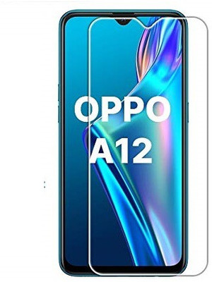 CASEHUNT Edge To Edge Tempered Glass for Oppo A12(Pack of 1)