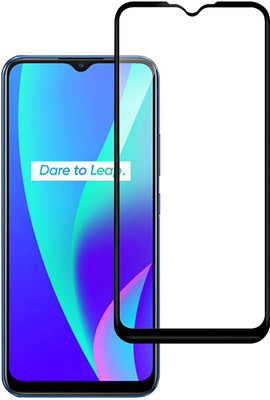 VDAT Edge To Edge Tempered Glass for OPPO A12(Pack of 1)