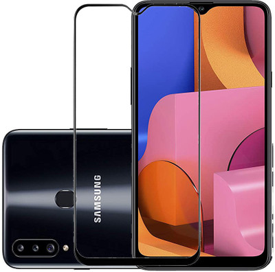 KARTRAY Edge To Edge Tempered Glass for Samsung Galaxy A20s(Pack of 1)