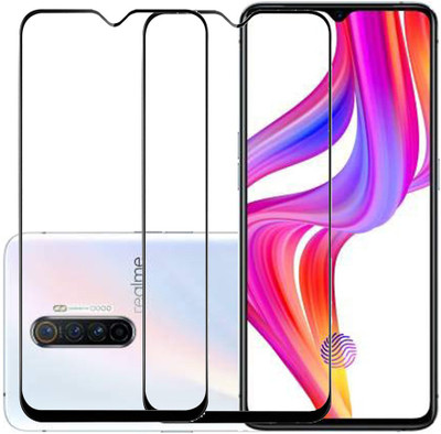 KARTRAY Edge To Edge Tempered Glass for Realme X2 Pro(Pack of 2)