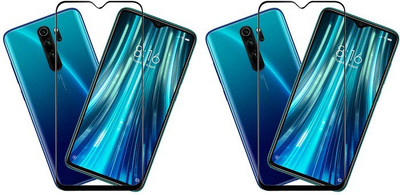 KARTRAY Edge To Edge Tempered Glass for Mi Redmi Note 8 Pro(Pack of 2)