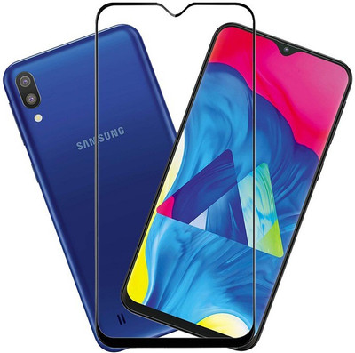 KARTRAY Edge To Edge Tempered Glass for Samsung Galaxy M10(Pack of 1)