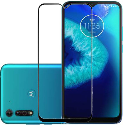 KARTRAY Edge To Edge Tempered Glass for Motorola Moto G9, Motorola Moto G8 Power Lite(Pack of 1)