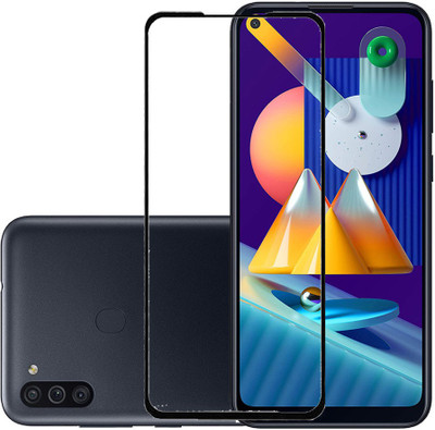 KARTRAY Edge To Edge Tempered Glass for Samsung Galaxy M11(Pack of 1)